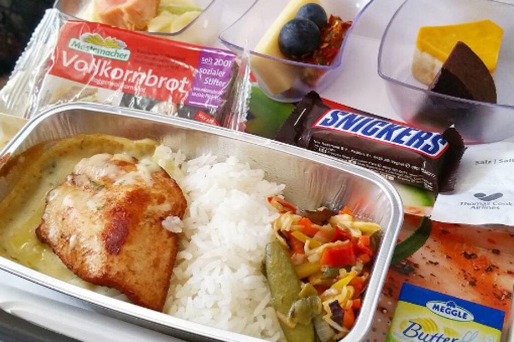 Flight catering arrangements