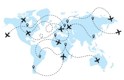 Overflight aviation permit and international airspace operations